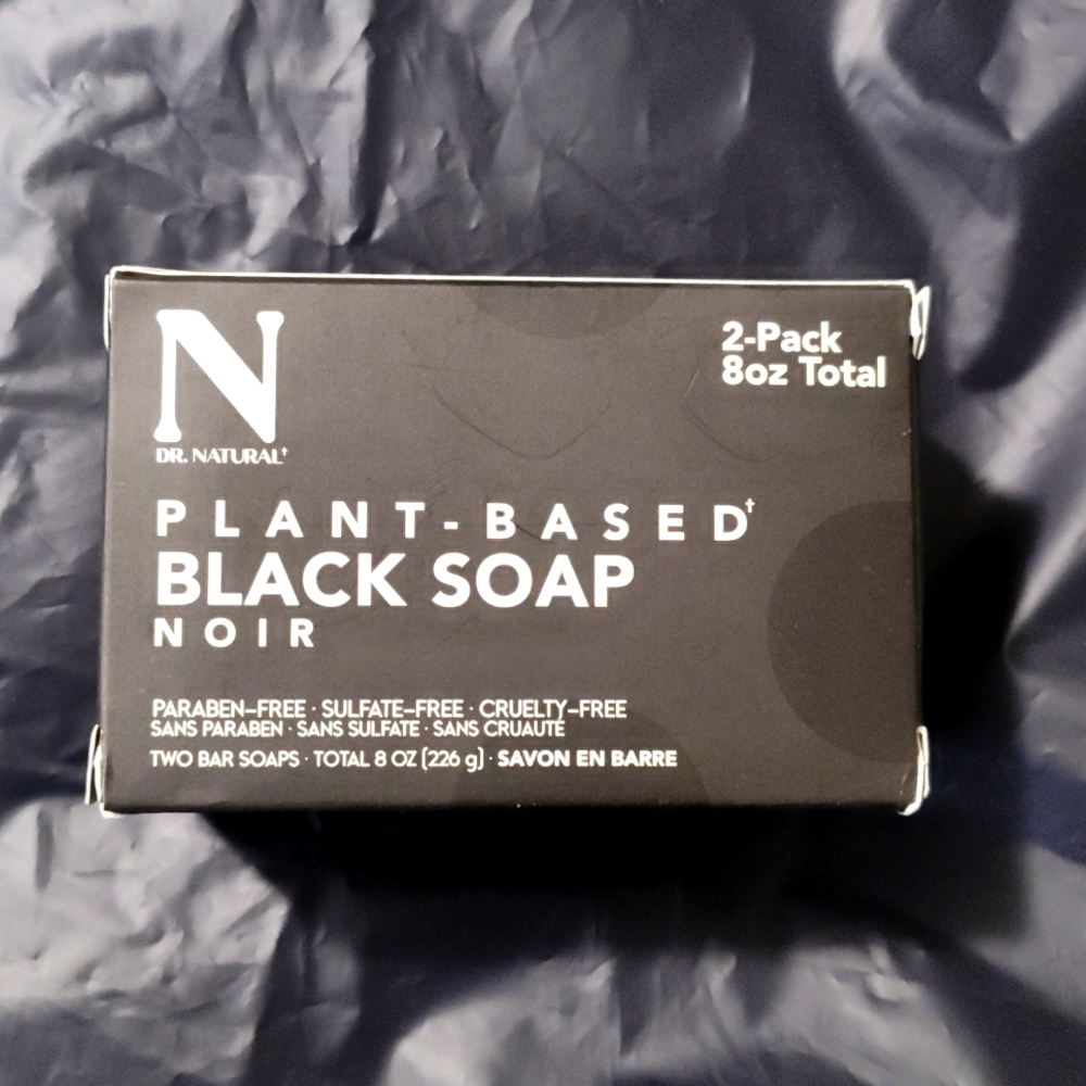 Dr. Natural Plant -Based Black Soap